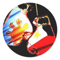 PACQUIAO ROUND STICKER