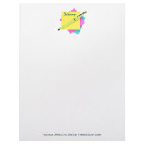 Pad & Pen. letterhead by bloomzlebee Pad & Pen. letterhead