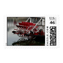 Paddle Boat on the Ohio River ~ postage stamp