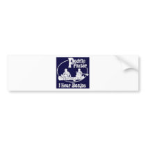 Paddle Faster Bumper Stickers