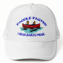 PADDLE FASTER TRUCKER HAT