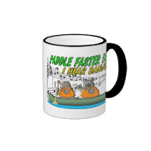 Paddle Faster !!!! Mugs