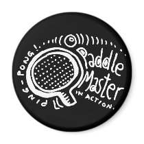 Paddle Master 2 Fridge Magnet