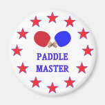 Paddle Master Ping Pong Magnet
