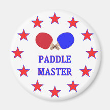Paddle Master Ping Pong Magnet