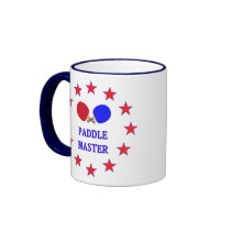 Paddle Master Ping Pong Mugs