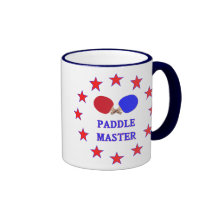 Paddle Master Ping Pong Mugs