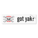 Paddle or Die Yakinmo.com got yak? Bumper Sticker bumper stickers by Yakinmo Paddle or Die Yakinmo.com got yak? Bumper Sticker bumper stickers