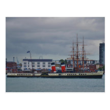 Paddle Steamer Waverley Postcard
