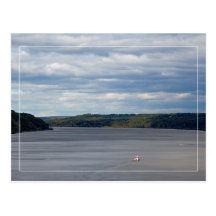 Paddle Wheeler on the Hudson Post Cards