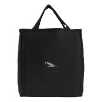 Paddlefish embroidered bags by ZazzleEmbroidery Paddlefish embroidered bags