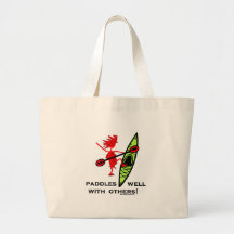 Paddles Well With Other Tote Bags
