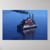 Paddlewheeler Queen Print posters