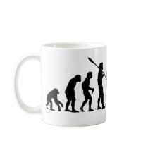 Paddling Evolution (kayak) Coffee Mugs
