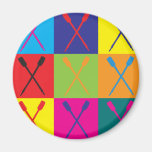 Paddling Pop Art Refrigerator Magnets