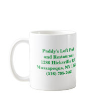 Paddy's Loft Pub and Restaurant mugs