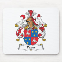 Pader Family Crest Mousepad