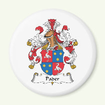 Pader Family Crest Magnet
