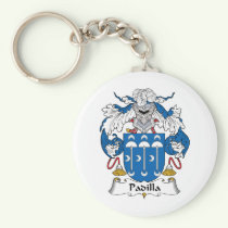 Padilla Family Crest Keychain
