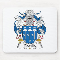 Padilla Family Crest Mousepad