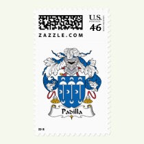Padilla Family Crest Stamps