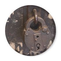 Padlock In Old Town San Diego magnets by lifesphere Padlock In Old Town San Diego magnets