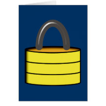 Padlock lock PAD LOCK Card