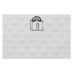 Padlock. Top Secret or Security Icon. flyers