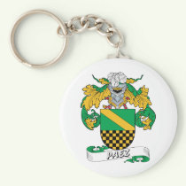 Paez Family Crest Keychain