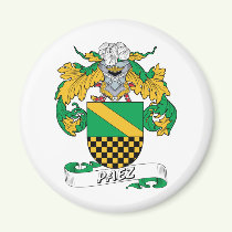 Paez Family Crest Magnet