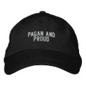 pagan and proud embroidered hats by funnycustomtshirts pagan and proud embroidered hats