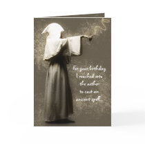Pagan Birthday Greeting Card