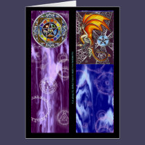 Pagan Bookmarks Card by Badhead_Gadroon Pagan Bookmarks Card