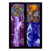 Pagan Bookmarks Card by Badhead_Gadroon Pagan Bookmarks Card