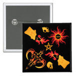 pagan design buttons