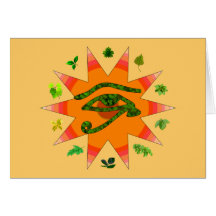 Pagan Eye Greeting Card
