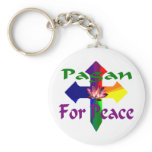 Pagan For Peace Key Chain