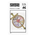 Pagan meets Christian postage
