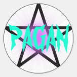 Pagan pentangle sticker