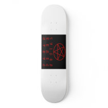 Pagan-Powerredblack Skateboard Decks