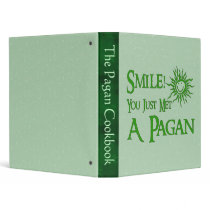 Pagan Smile Vinyl Binder