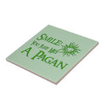 Pagan Smile Ceramic Tile