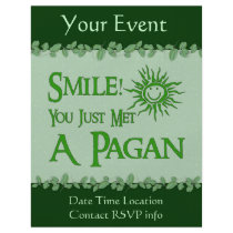 Pagan Smile Flyer Design