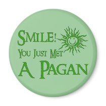 Pagan Smile Fridge Magnets