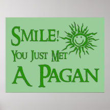 Pagan Smile Print