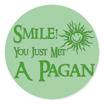 Pagan Smile Stickers