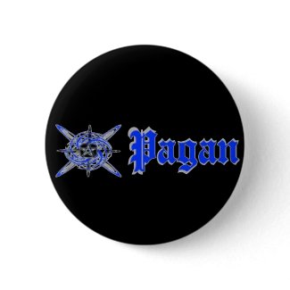 Pagan Star Blue button