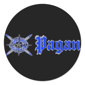 Pagan Star Blue sticker