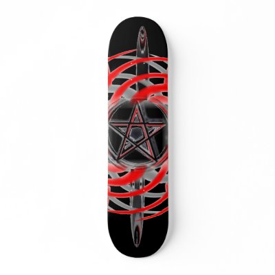 Pagan Star Skateboard by gacatmandu
