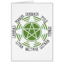 Pagan Wheel of the Year cards